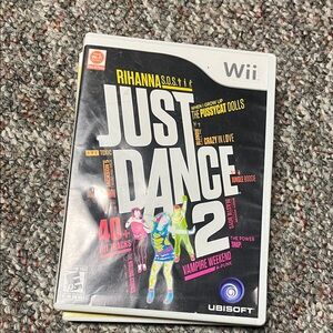 Ubisoft Just Dance 2 for Wii - Black and White